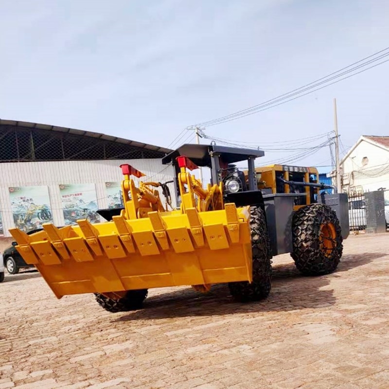 可以拆裝豎井礦用裝載機 防爆型號礦山鏟車 四驅(qū)鉸接轉(zhuǎn)向