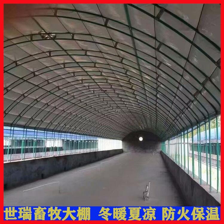 簡易養(yǎng)雞棚搭建 散養(yǎng)雞棚建設 鋼管雞舍大棚施工生產(chǎn)