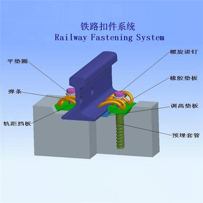 煙臺60KG鋼軌扣件生產(chǎn)廠家