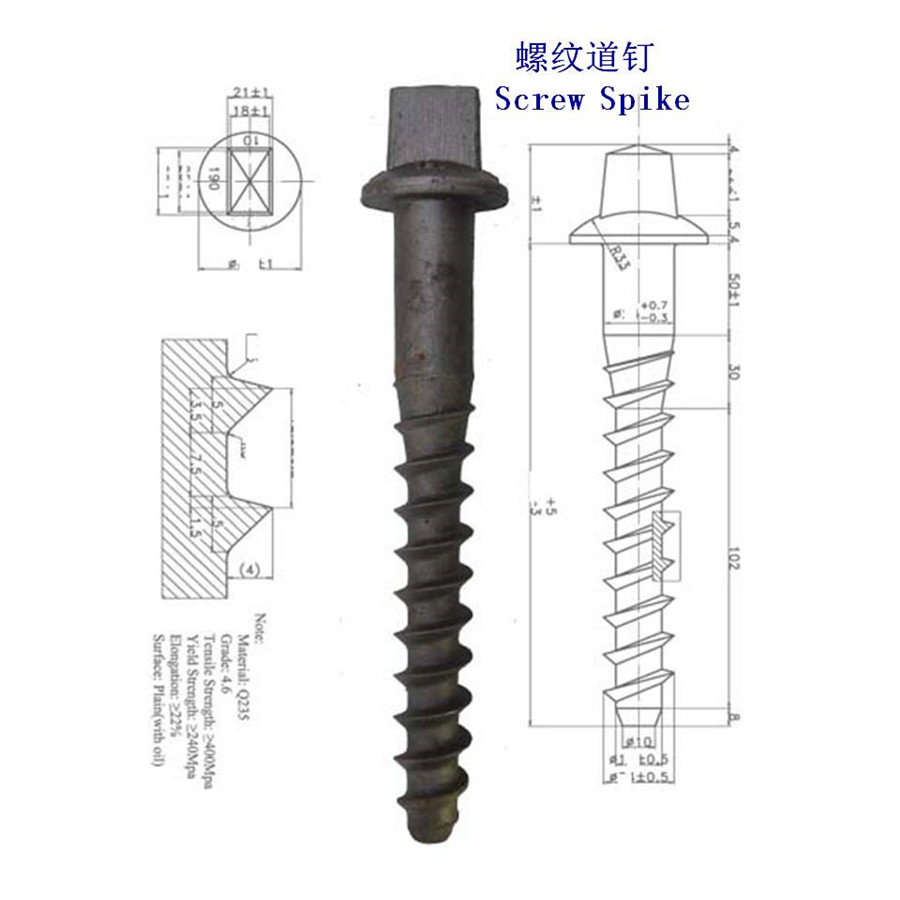 埃及35鋼鐵路道釘生產(chǎn)工廠