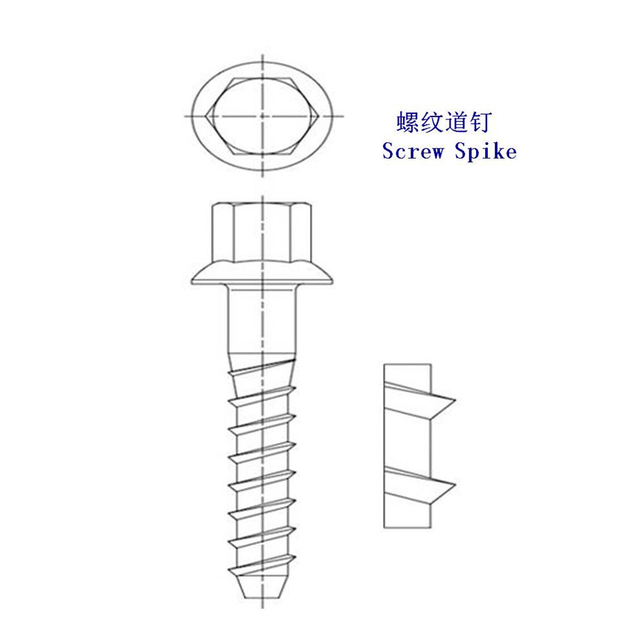 厄立特里亞低碳鋼螺紋道釘生產(chǎn)廠家