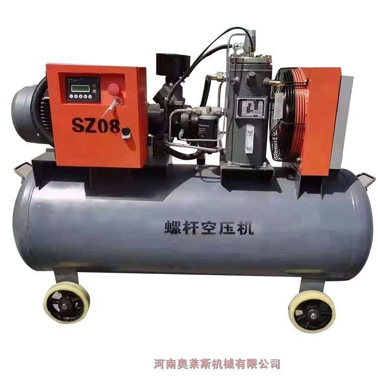 客戶定制機(jī)移動(dòng)空壓機(jī)SZDY08裝修噴涂機(jī)