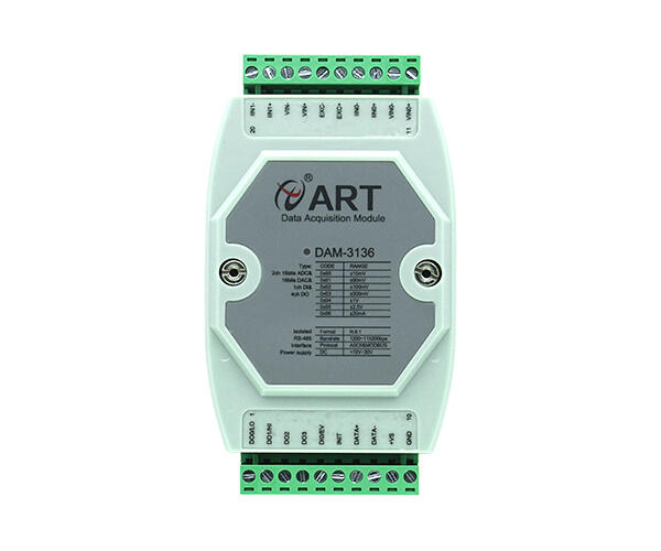 24位模擬量采集輸出模塊阿爾泰科技DAM3136Modbus RTU協(xié)議