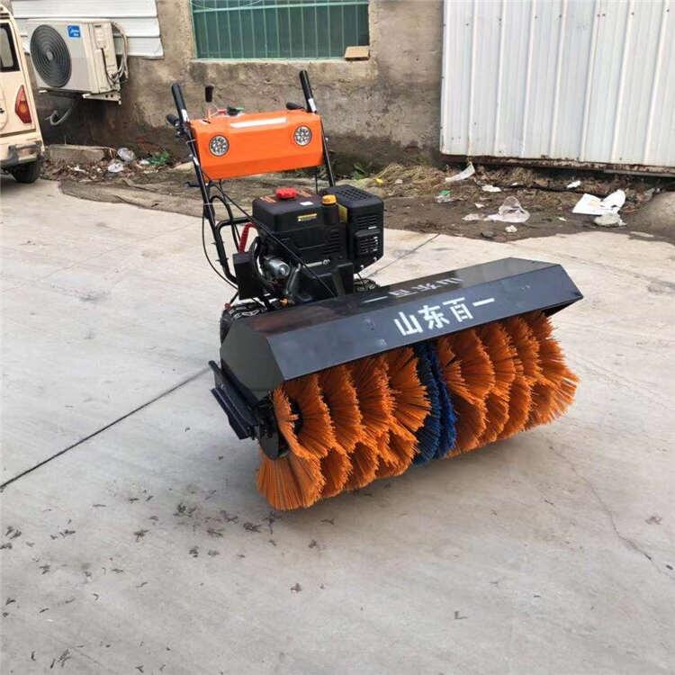 沙灘車式的掃雪機 馬路積雪打掃機 小型滾刷式的掃雪機