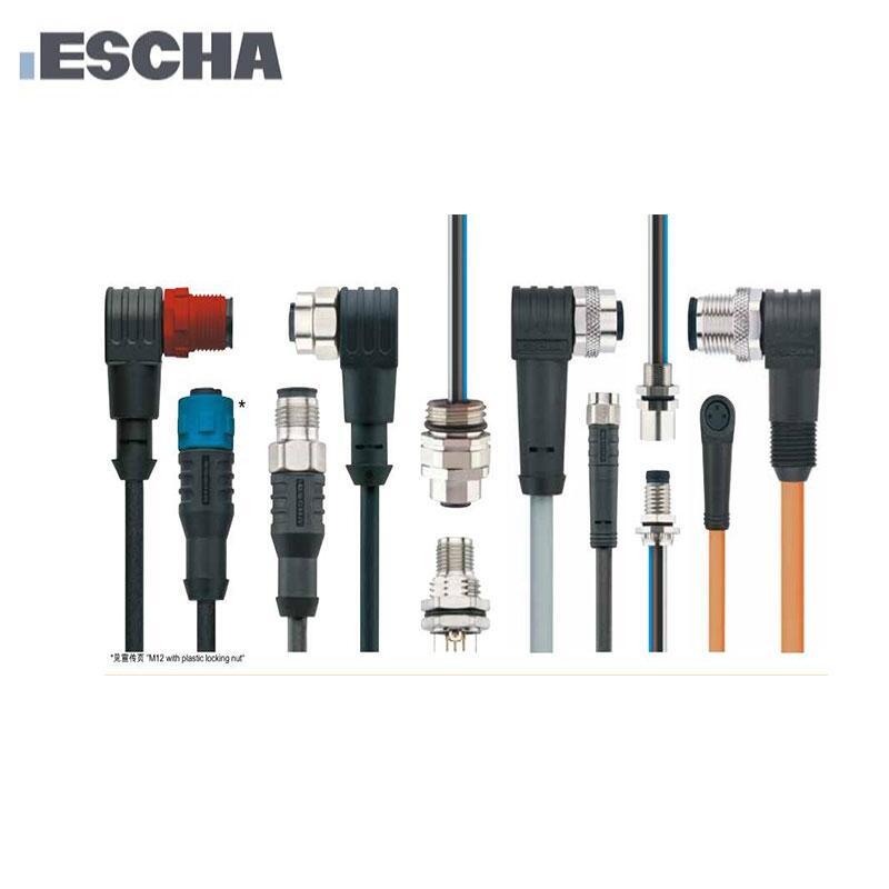 VA31-230.0-2/S370D德國原裝ESCHA艾查帶電纜閥連接器帶LED指示燈