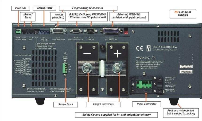 Delta Elektronika 串行接口SM3300電源 即插即用模塊的功能