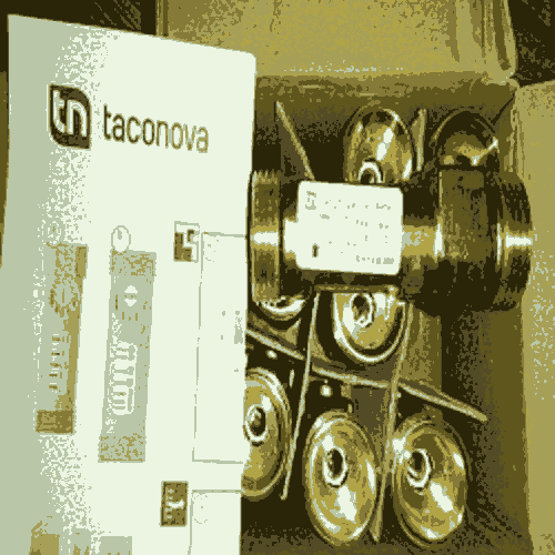 Taconova  獨特的流量測量裝置 可以平衡安裝的截止閥