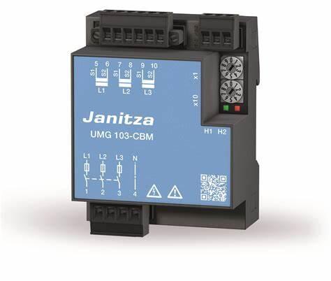 JANITZA 三相電能表 UMG 96-PA-MID測量高達(dá) 65 A