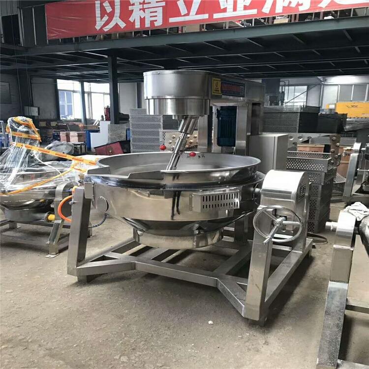 河南牛肉醬全自動(dòng)炒鍋 醬料300升電磁炒鍋型號(hào)齊全可定制