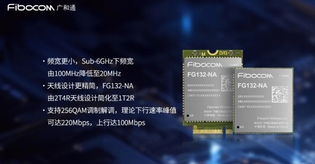 廣和通5G RedCap模組FG132