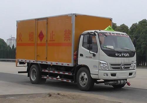 福田奧鈴7.3噸SCS5130XQYBJ型民爆器材運輸車廠家哪里找