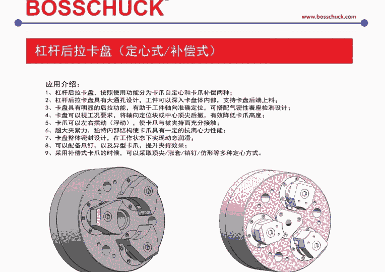 出售BOSSCHUCK杠桿后拉卡盤，原裝進(jìn)口，支持售后