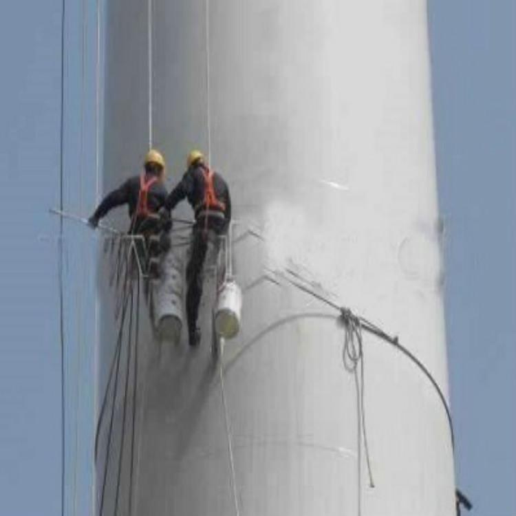 汕尾電廠鋼結構爐架刷漆防腐