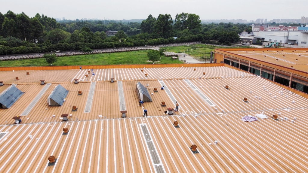 綿陽市廠房屋頂防水補漏，彩鋼瓦屋面漏雨維修，廠房樓頂漏雨維修