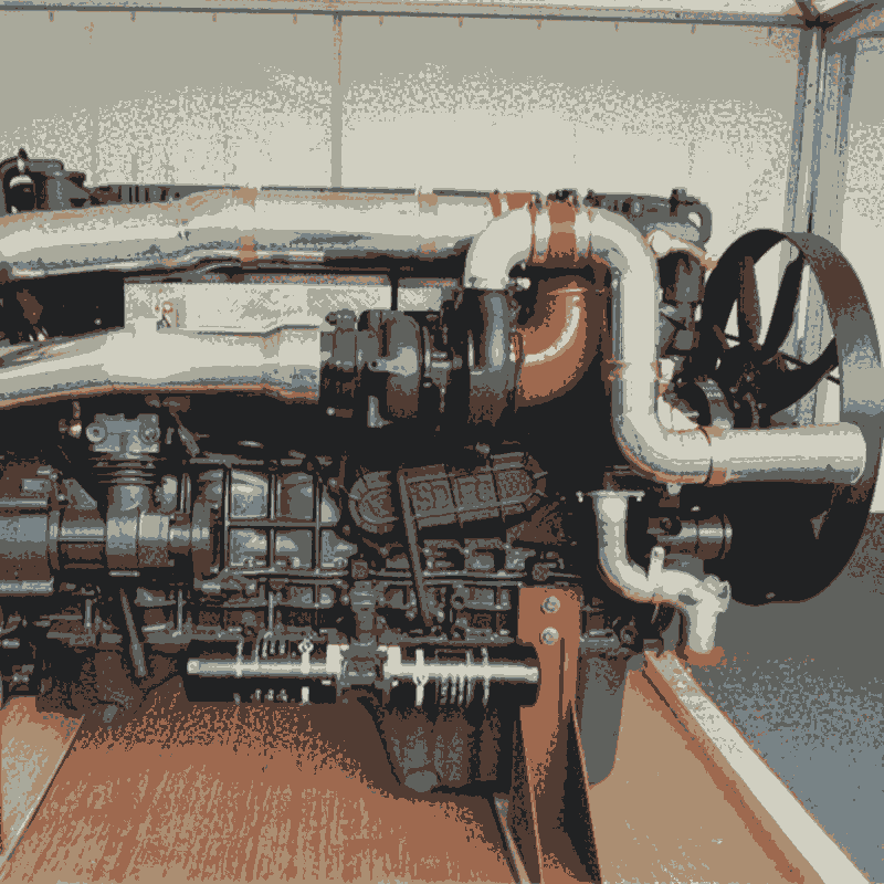 東風上柴SC9D272G2發(fā)動機 徐工QUY75銑刨機配套柴油機