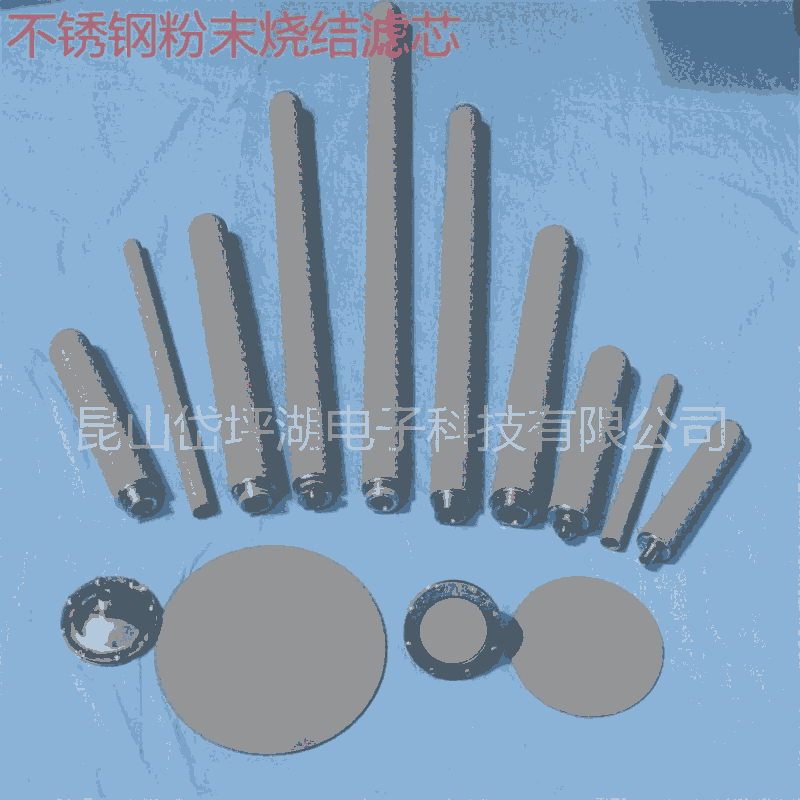 鈦濾芯外光型純鈦粉末燒結鈦棒濾芯M30螺紋接口真空上料濾芯