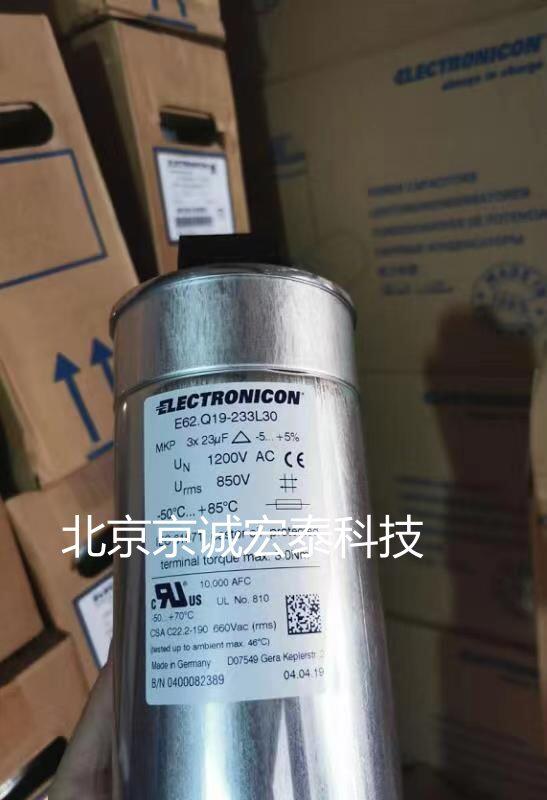 ELECTRONICON電容E62.Q19-233L30西門子變頻器濾波