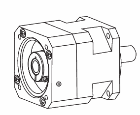 復(fù)興廠鎮(zhèn)PMG142-70-S2-P2彎頭伺服變速箱