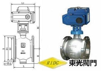 咨詢東光閥門 電動偏心半體球閥