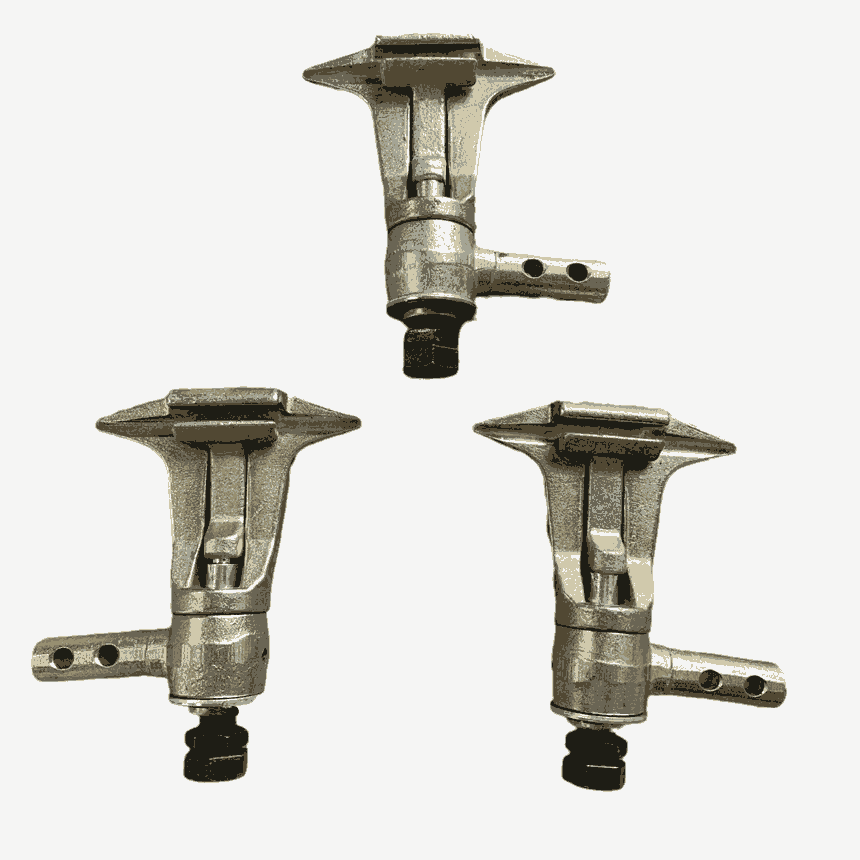 礦用猴車鍛造抱索器固定式抱索器抱索器連接桿卡鉗式抱索器