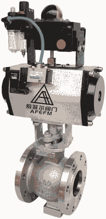 氣動V型調(diào)節(jié)球閥 AT系列VQ647W-16P