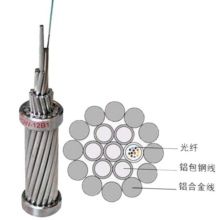 OPGW-24B1-70光纖復合架空相線 通訊光纜