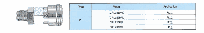 CAL21SML CAL22SML CAL23SML CAL24SML日本NAC