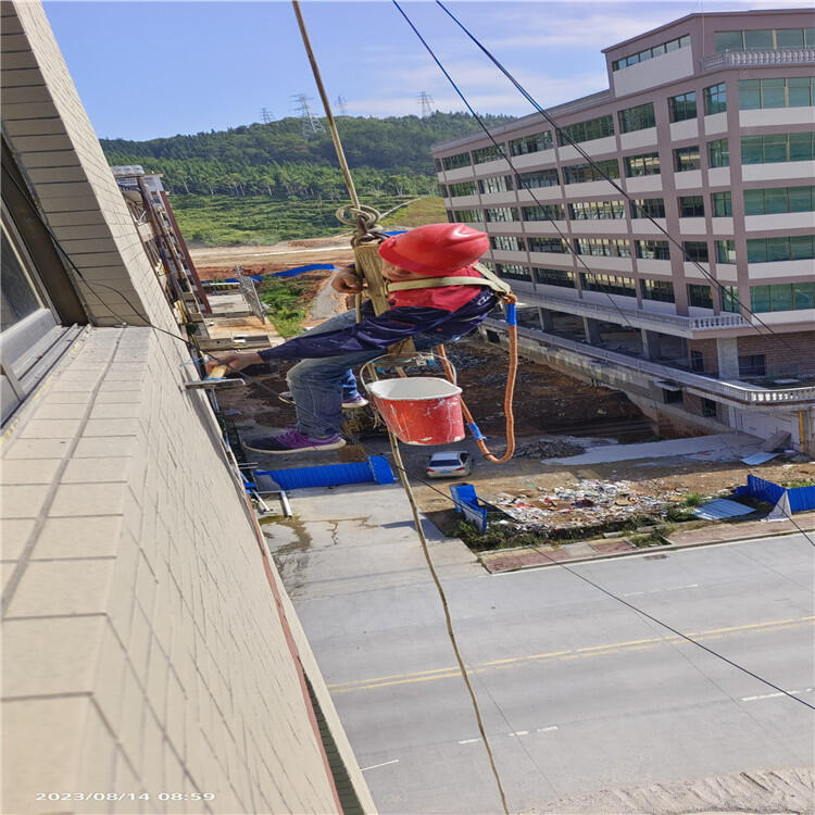 福建福州市廣告安裝哪家好蜘蛛人高空作業(yè)瓷磚空鼓修復(fù)