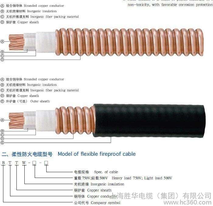 廣州南洋電纜廠家供應(yīng)WD-YTTWY金屬護(hù)套無(wú)機(jī)礦物絕緣無(wú)鹵低煙聚烯烴電纜