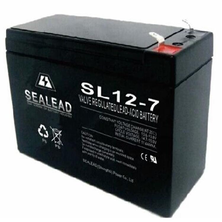 12V7AHups電源內(nèi)置蓄電池SEALEAD西力達(dá)電池SL12-7現(xiàn)貨