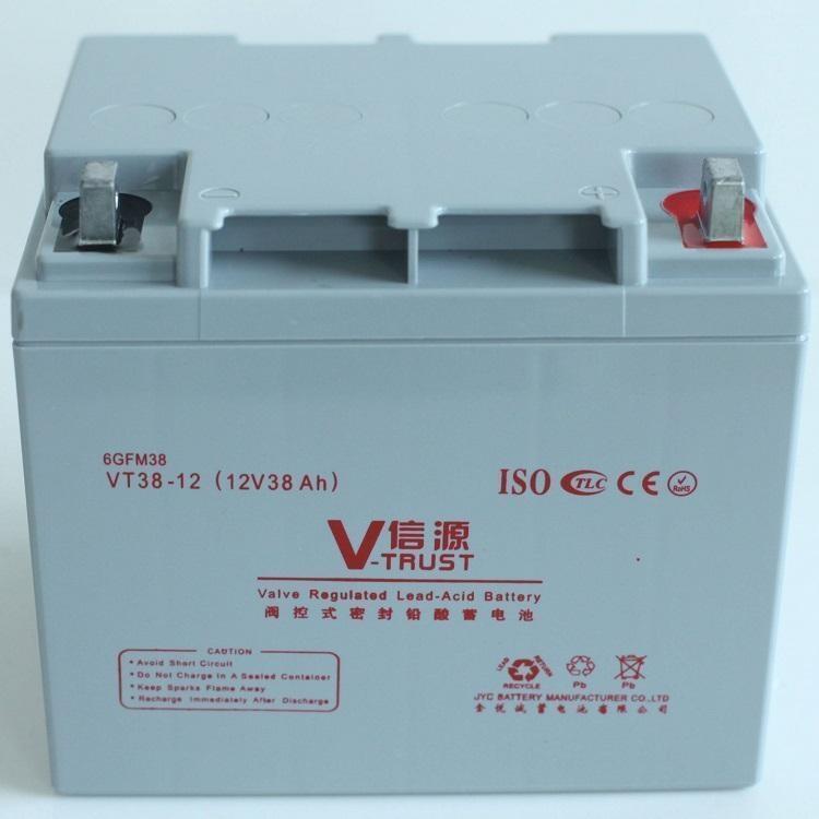 12V38AH20HRups蓄電池信源6GFM38  VT38-12維護(hù)要點