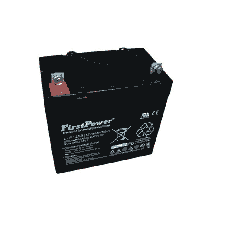 12V55AH FirstPower一電LFP1255蓄電池不間斷電源出租價格低