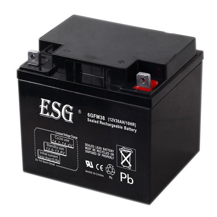 ESG6GFM38免維護ups蓄電池廠家質(zhì)保三年