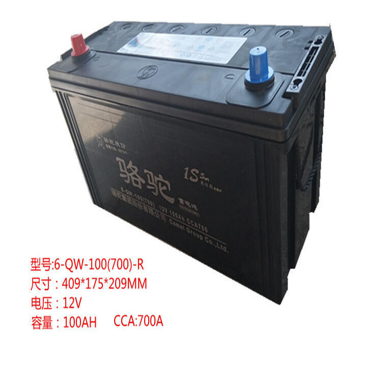 駱駝免維護(hù)啟動(dòng)蓄電池 6-QW-105MF 12V105AH