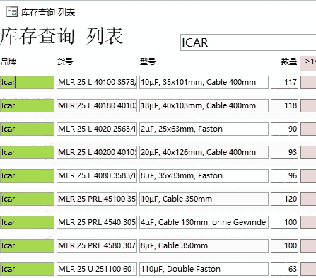 Icar電容MLR 25 PRL 45100庫存現(xiàn)貨-漢達(dá)森