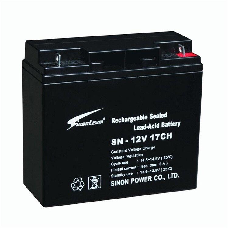 賽能蓄電池SN-12V17CH 12V17AH電力儲能 通訊電源備用