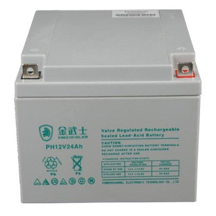 金武士蓄電池PH24-12鉛酸免維護(hù)12V24AH太陽能