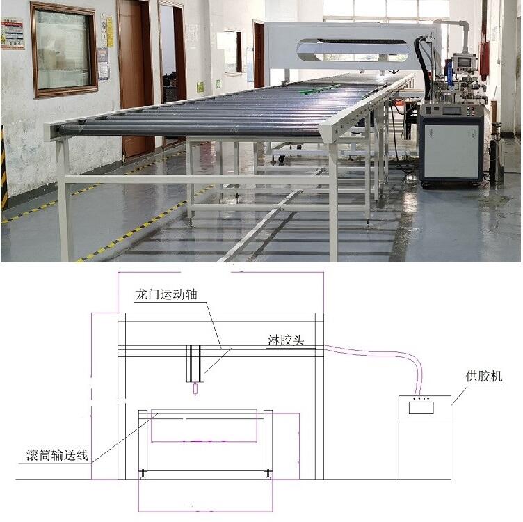 車(chē)廂板淋膠機(jī) 雙組份淋膠機(jī) 深圳淋膠機(jī)