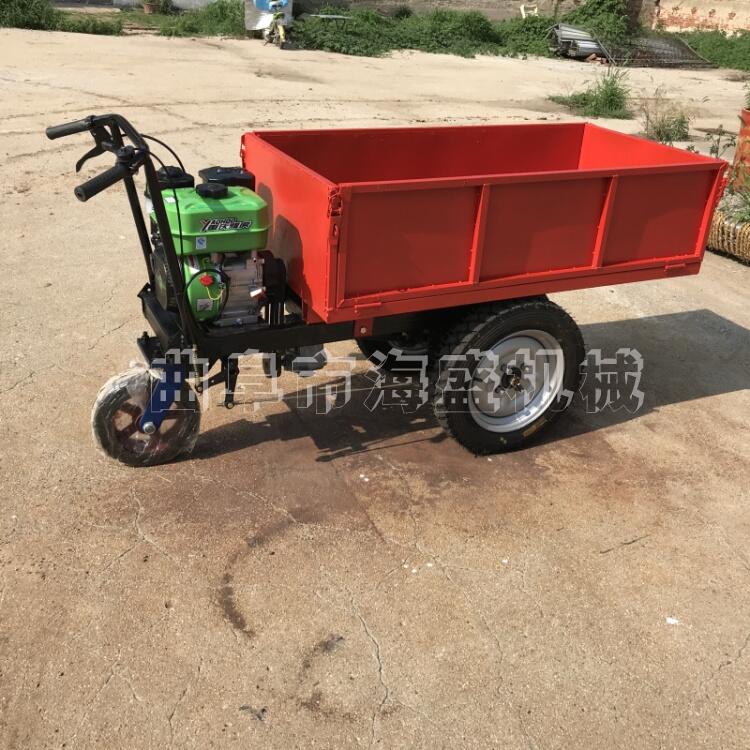 雙輪汽油小推車 柴油斗式灰斗車多功能運(yùn)輸手推車