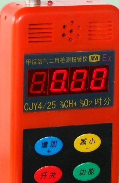 廠家直銷煤礦用智能型CJY4/25型甲烷氧氣兩用儀