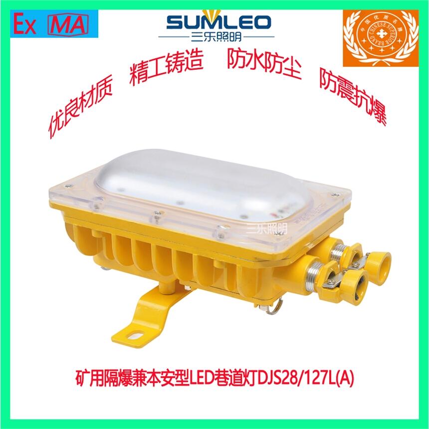 誠銷煤礦用隔爆型LED防爆本安型巷道燈DJS28/127L(A)