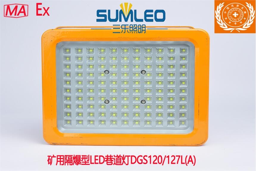 礦用隔爆型LED(100-120W)巷道燈DGS120/127L(A)