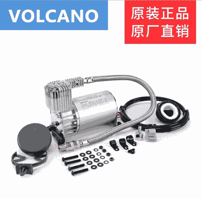 小型無油空壓機(jī)空氣壓縮安裝型DC12V/100C/275C氣動改裝供氣氣泵