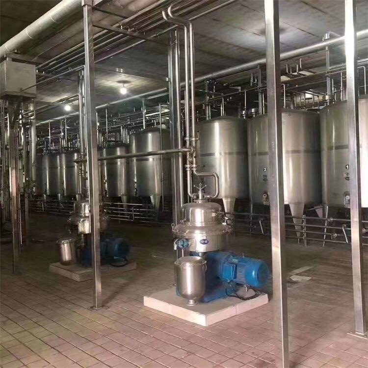 張家口常年廢舊整廠設備回收 飲料廠設備 乳品二手灌裝機 高價回收