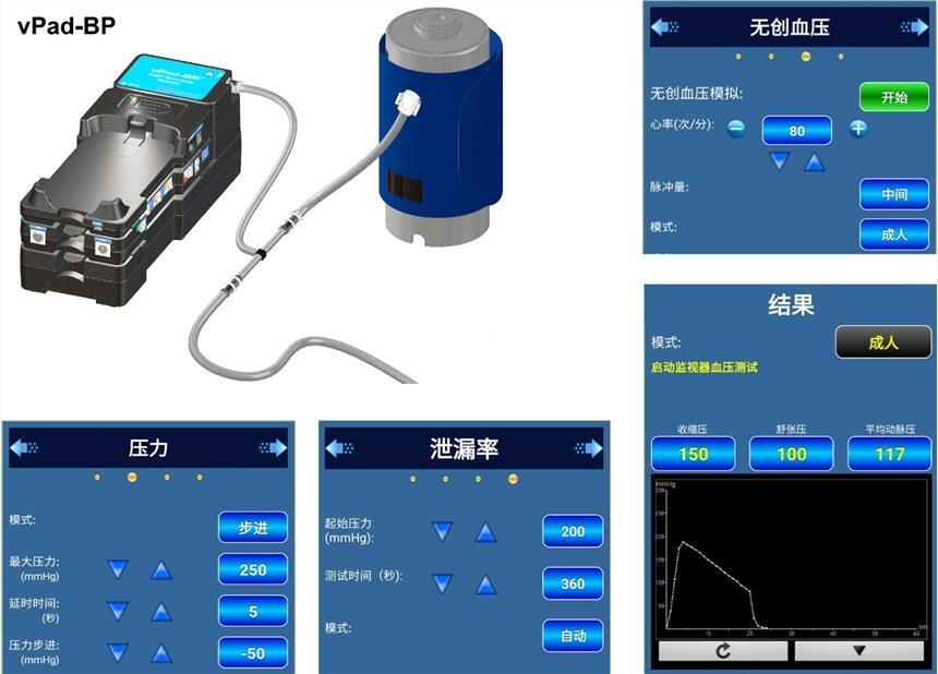 無創(chuàng)血壓模擬儀vPad-BP