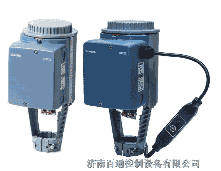 西門(mén)子電動(dòng)液壓執(zhí)行器 SKD62/MO 20 mm，AC 24 V，RS-485