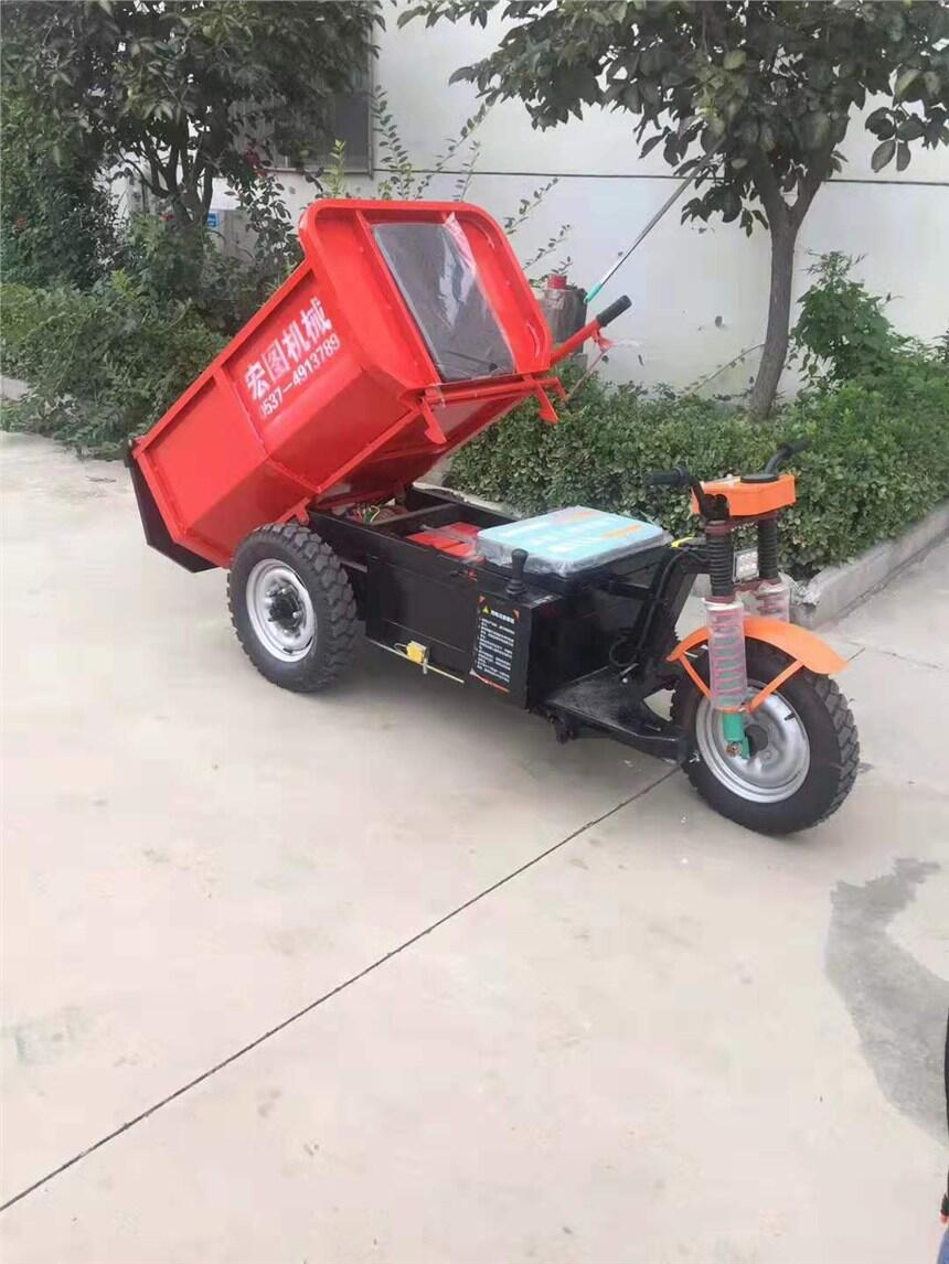 微型運輸三輪車 載重1噸電動三輪車 手卸式 自卸式生產(chǎn)廠家