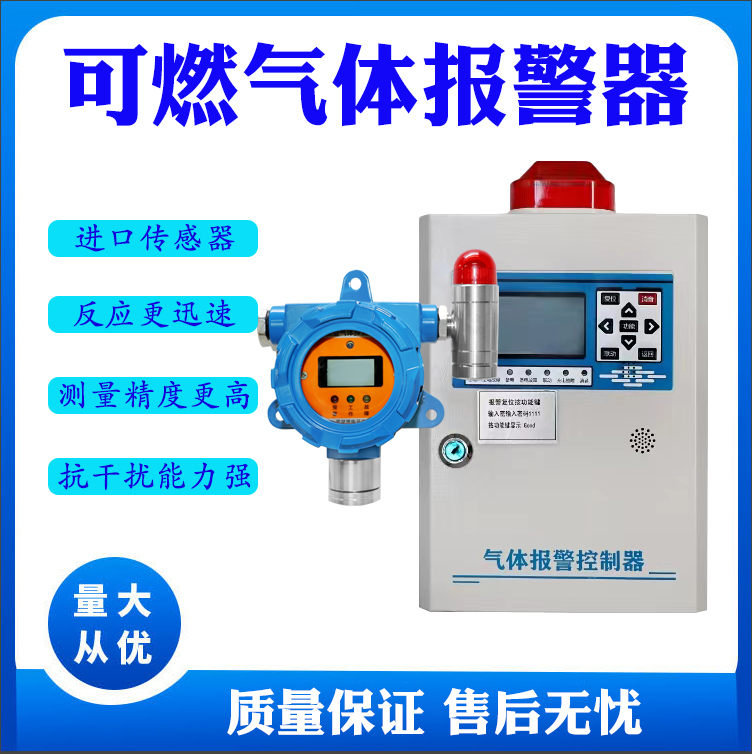 新疆石河子市可燃氣體報警器安瑞化工廠24小時在線監(jiān)測