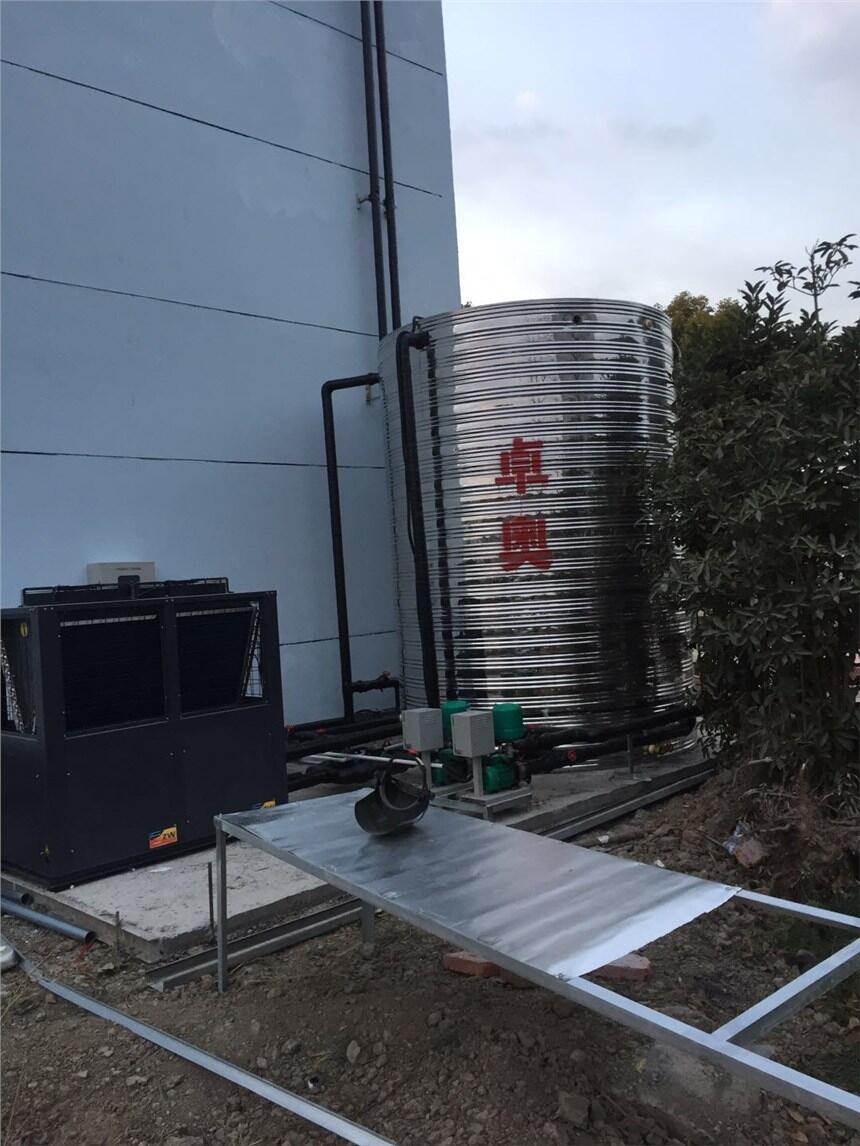 揚州高郵晶櫻光電有限公司員工浴室空氣能熱泵熱水工程