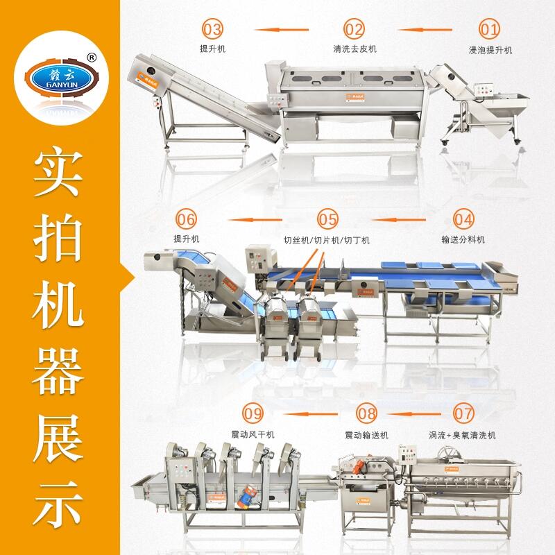 吉林預(yù)制菜加工流水線實(shí)力廠商贛云機(jī)械源頭廠家